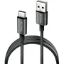 NGS Cable USB ZYRO-AC USB-A a USB-C 1m Negro